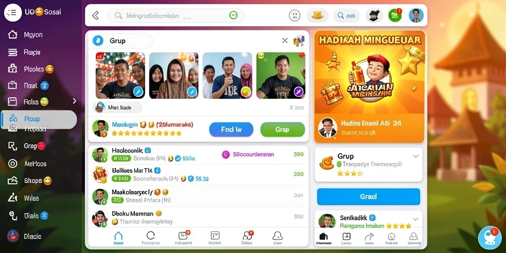 mlbb8 - Screenshot menampilkan berbagai hero yang dapat dipilih oleh pemain.